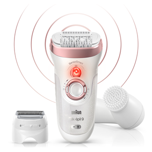 Braun Silk-épil 9 SensoSmart, white - Epilator set, SES9880