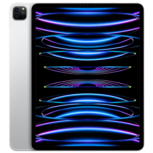 Apple iPad Pro 12.9'' (2022), 128 GB, WiFi + 5G, sudraba - Planšetdators