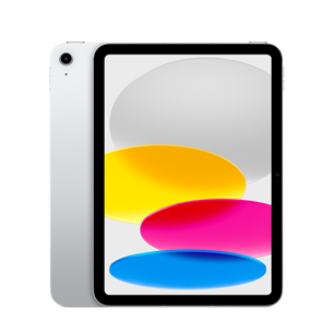 Apple iPad 10,9" (2022), 64 GB, WiFi, silver - Tablet MPQ03HC/A