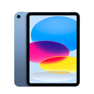 Apple iPad 10 2022, Wi-Fi, 64 GB, zila - Planšetdators