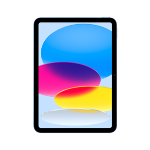 Apple iPad 10 2022, Wi-Fi, 256 GB, zila - Planšetd