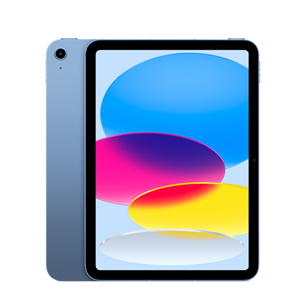 Apple iPad 10,9" (2022), 64 ГБ, WiFi + LTE, синий - Планшет MQ6K3HC/A