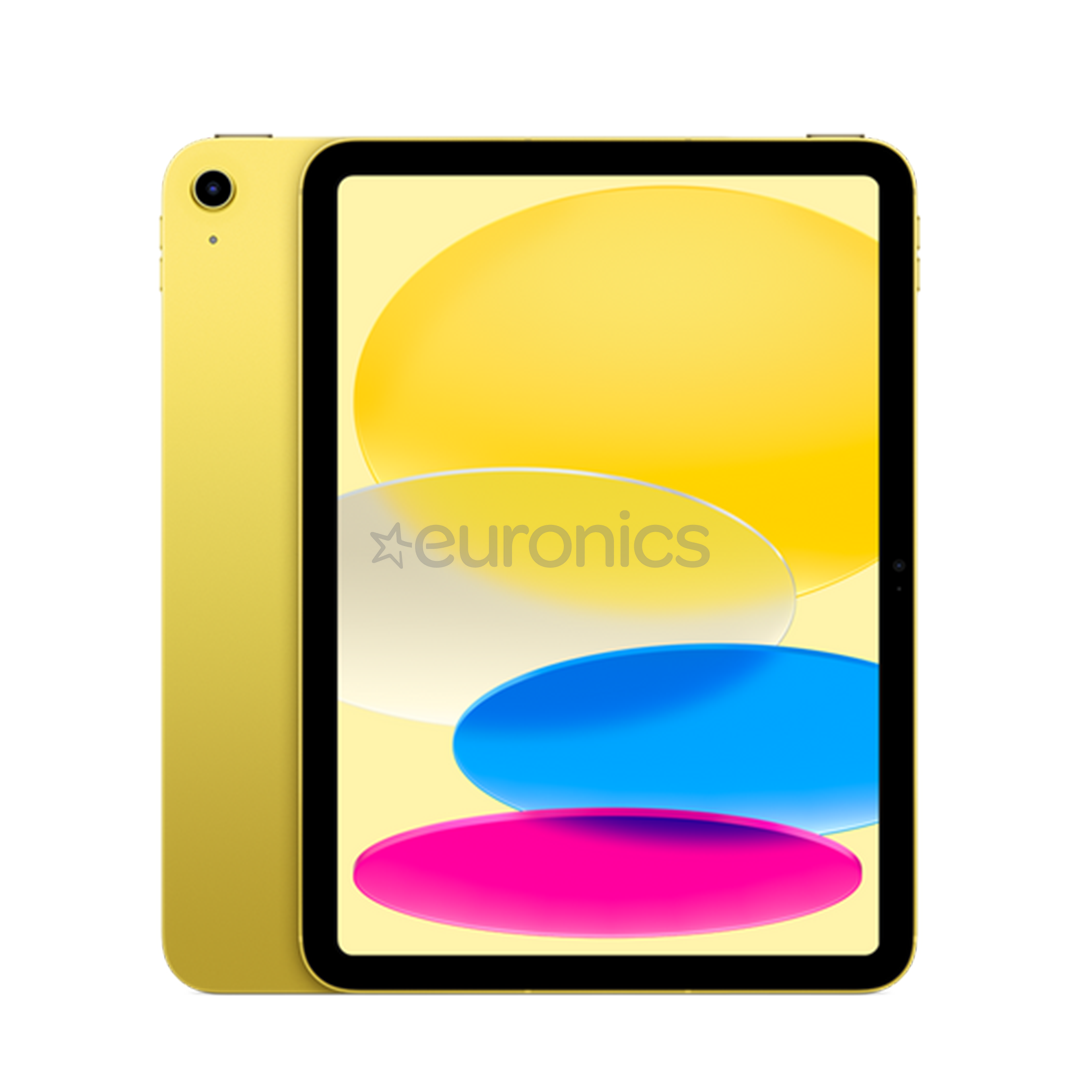 Apple iPad 10 2022, Wi-Fi + 5G, 256 GB, dzeltena - Planšetdators