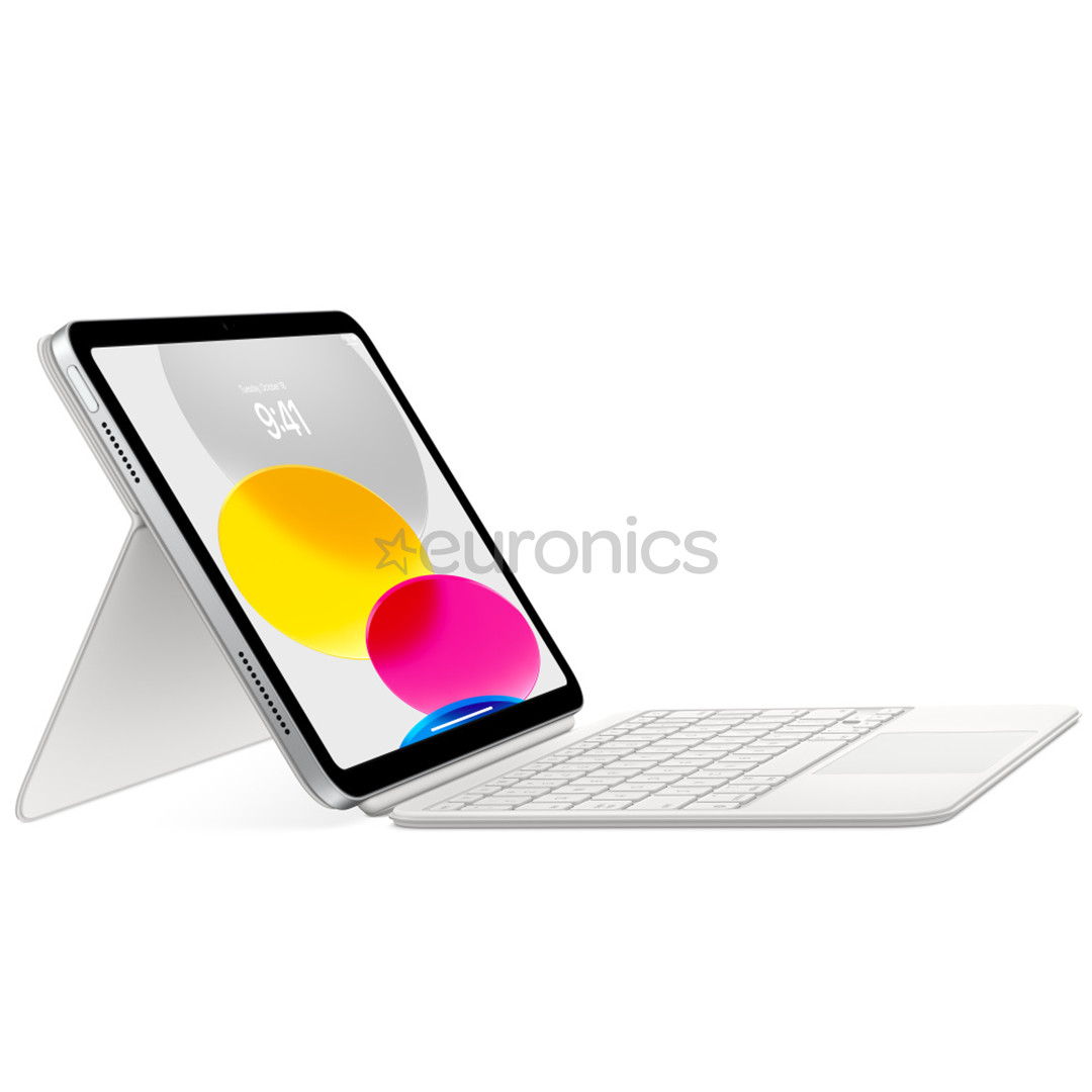 Apple Magic Keyboard Folio for iPad 10, ENG, white - Tablet Cover with Keyboard