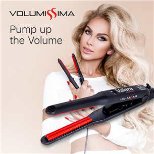 Valera Volumissima, 150-230° C, black - Wave-shaped tongs