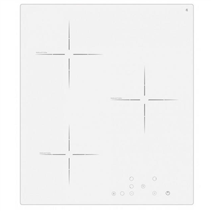 Schlosser, width 45 cm, frameless, white - Built-in Induction Hob