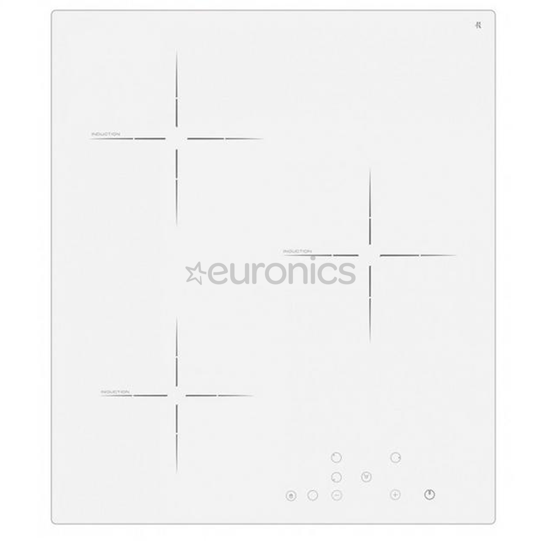 Schlosser, width 45 cm, frameless, white - Built-in Induction Hob