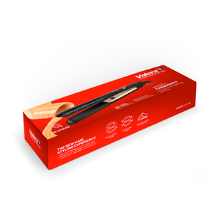 Valera Swiss'x ThermoFit, 230°C, черный - Щипцы для выпрямления волос