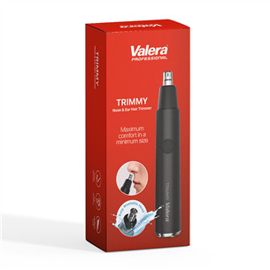 Valera, black - Nose, ear, eyebrow and detail trimmer