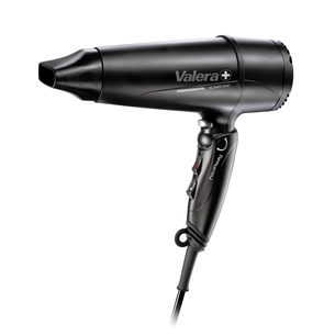 Valera Swiss Light 5400 Fold-Away, 2000 W, black – Foldable hair dryer SL5400T