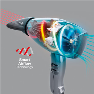 Valera Swiss Nano 6300 LIGHT, 2000 W, melna - Matu fēns