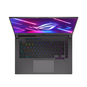 ASUS ROG Strix G15, 15.6'', 300 Hz, Ryzen 7, 16 GB, 1 TB, RTX3070, W11H, melna - Portatīvais dators