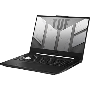 Asus TUF Dash F15, 15.6'', 300 Hz, i5, 8 GB, 512 GB, RTX3050, W11H, melna - Portatīvais dators