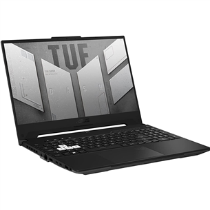 Asus TUF Dash F15, 15.6'', 300 Hz, i5, 8 GB, 512 GB, RTX3050, W11H, melna - Portatīvais dators