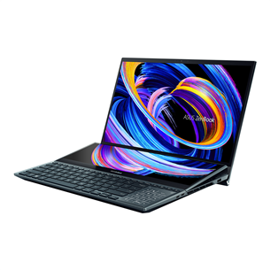 Asus ZenBook Pro Duo 15 OLED, 15,6'', i7, 32 GB, 1 TB, RTX3060, W11P, zila - Portatīvais dators