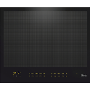 Miele, frameless, width 62 cm, black - Built-in Induction Hob