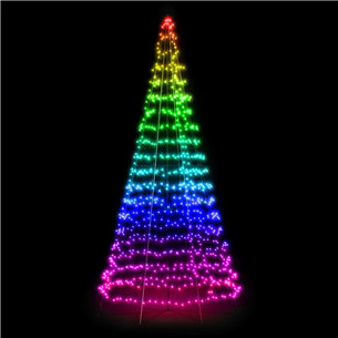 Twinkly Light Tree 3D, 300 LED, 2 m, IP44 - Viedās ziemassvētku gaismas