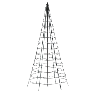 Twinkly Light Tree 3D, 300 LED, 2 m, IP44 - Viedās ziemassvētku gaismas