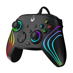 PDP, Xbox Series X|S & PC, Black Afterglow Wave Wired Controller - Пульт