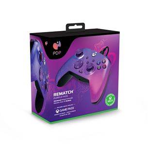 PDP, Xbox Series X|S & PC, Purple Fade REMATCH Controller - Gamepad