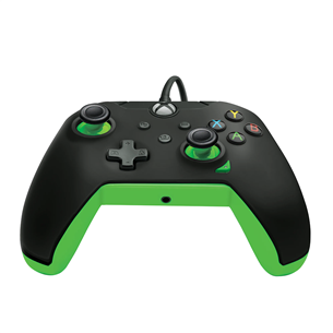 PDP Xbox Series X|S & PC Neon Black Controller, melna/zaļa - Kontrolieris