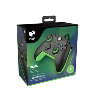 PDP Xbox Series X|S & PC Neon Black Controller - Gamepad