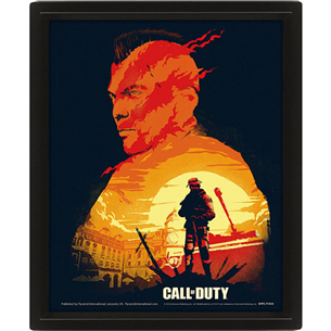 Pyramid International Framed 3D Effect Poster Call of Duty - Plakāts 5051265891747