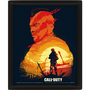 Pyramid International Framed 3D Effect Poster Call of Duty - Постер