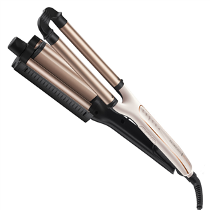 Remington PROluxe 4-in-1, up to 210 °C, golden - Adjustable Waver CI91AW