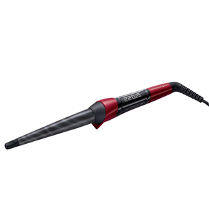Red and black curling wand new arrivals