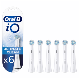 Braun iO Ultimate Clean White XL, 6 pieces, white - Extra brushes