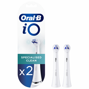 Braun Oral-B iO Specialised Clean White, 2 gab. - Uzgaļi elektriskajai zobu birstei IOTG-2WHITE