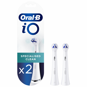 Braun Oral-B iO Specialised Clean White, 2 шт., белый - Насадки для зубной щетки