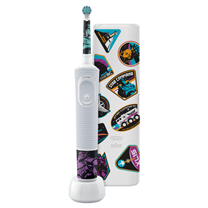 Braun Oral-B Lightyear, white - Electric toothbrush + travel case D100LIGHTYEARTRAVEL