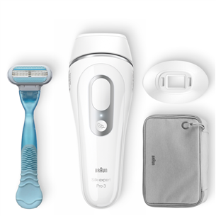 Braun Silk-expert Pro 3 IPL, white - IPL Hair Removal