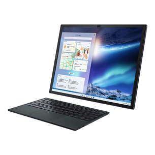 Asus Zenbook 17 Fold OLED, 17,3'', i7, 16 ГБ, 1 ТБ, W11H, черный - Ноутбук