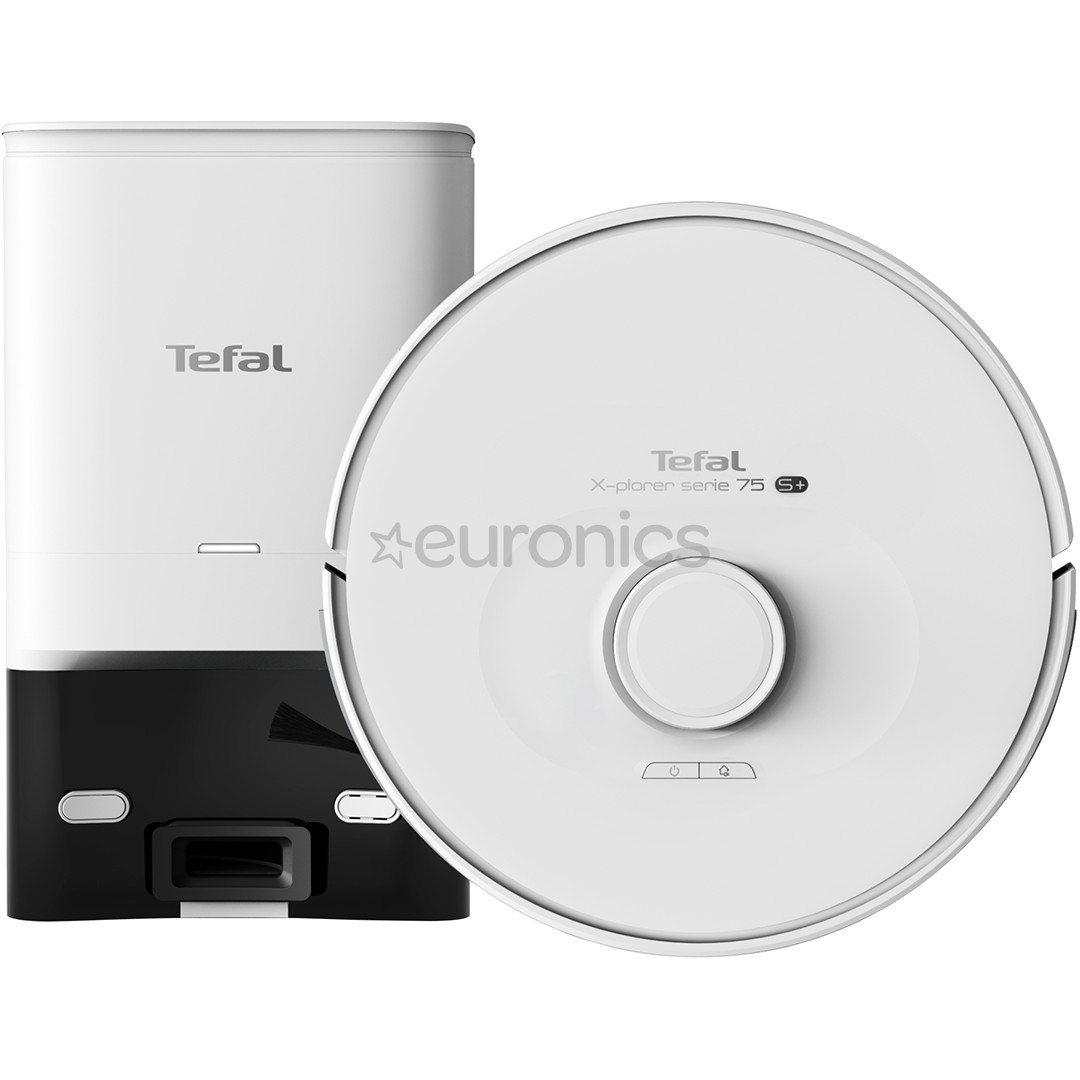 Tefal X-PLORER Serie 75 S+, balta - Robots putekļu sūcējs