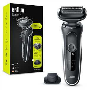 Braun Series 5, Wet & Dry, black - Shaver