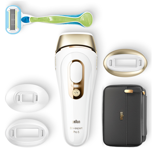 Braun Silk-expert Pro 5 IPL, balta - Fotoepilators