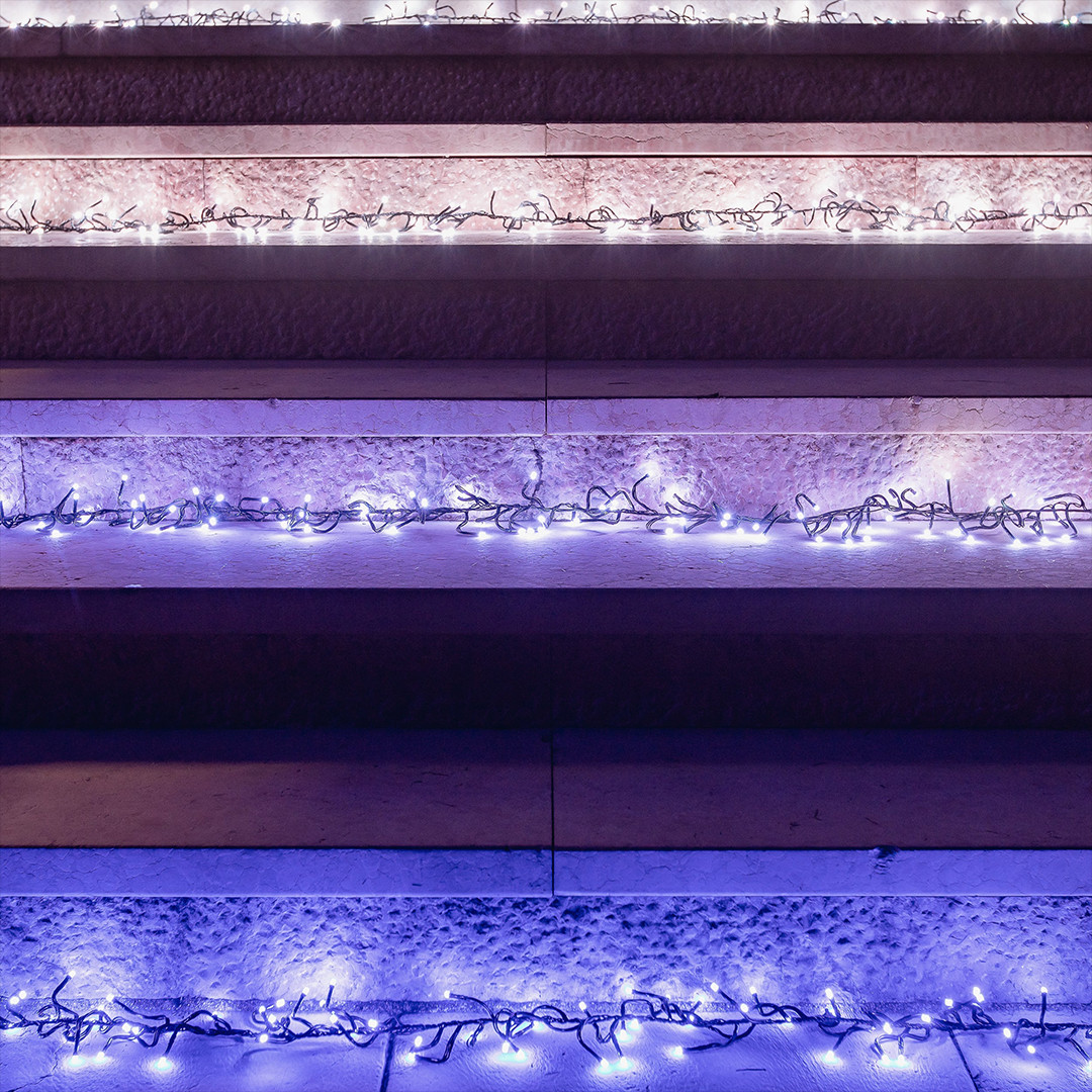 Twinkly Cluster, 400 LED, IP44, 6 m, black - Smart Christmas Lights