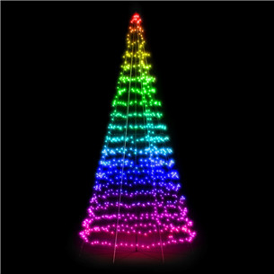 Twinkly Light Tree 3D, 450 LED, 3 m, IP44 - Viedās ziemassvētku gaismas