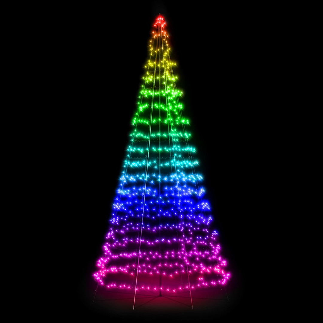Twinkly Light Tree 3D, 450 LED, 3 m, IP44 - Viedās ziemassvētku gaismas