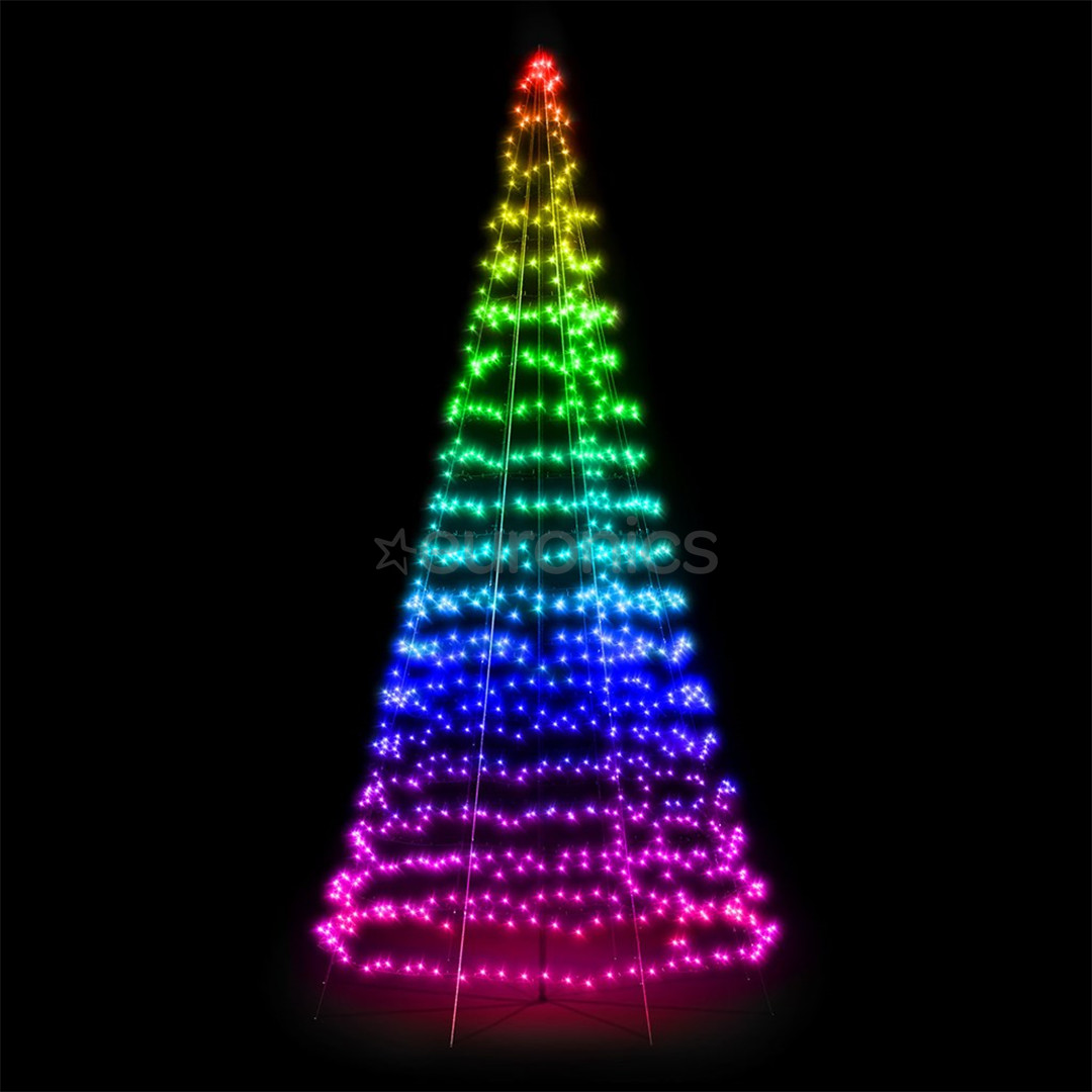 Twinkly Light Tree 3D, 750 LED, 4 m, IP44 - Viedās ziemassvētku gaismas