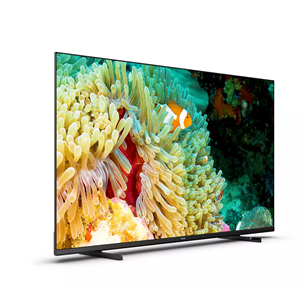 Philips PUS7607, 65'', Ultra HD, LED LCD, sānu statīvs, melna - Televizors