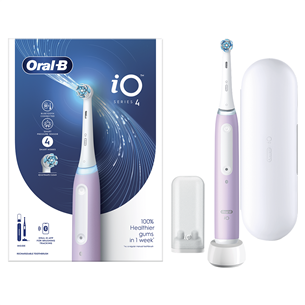 Oral-B iO4, lillā - Elektriskā zobu birste