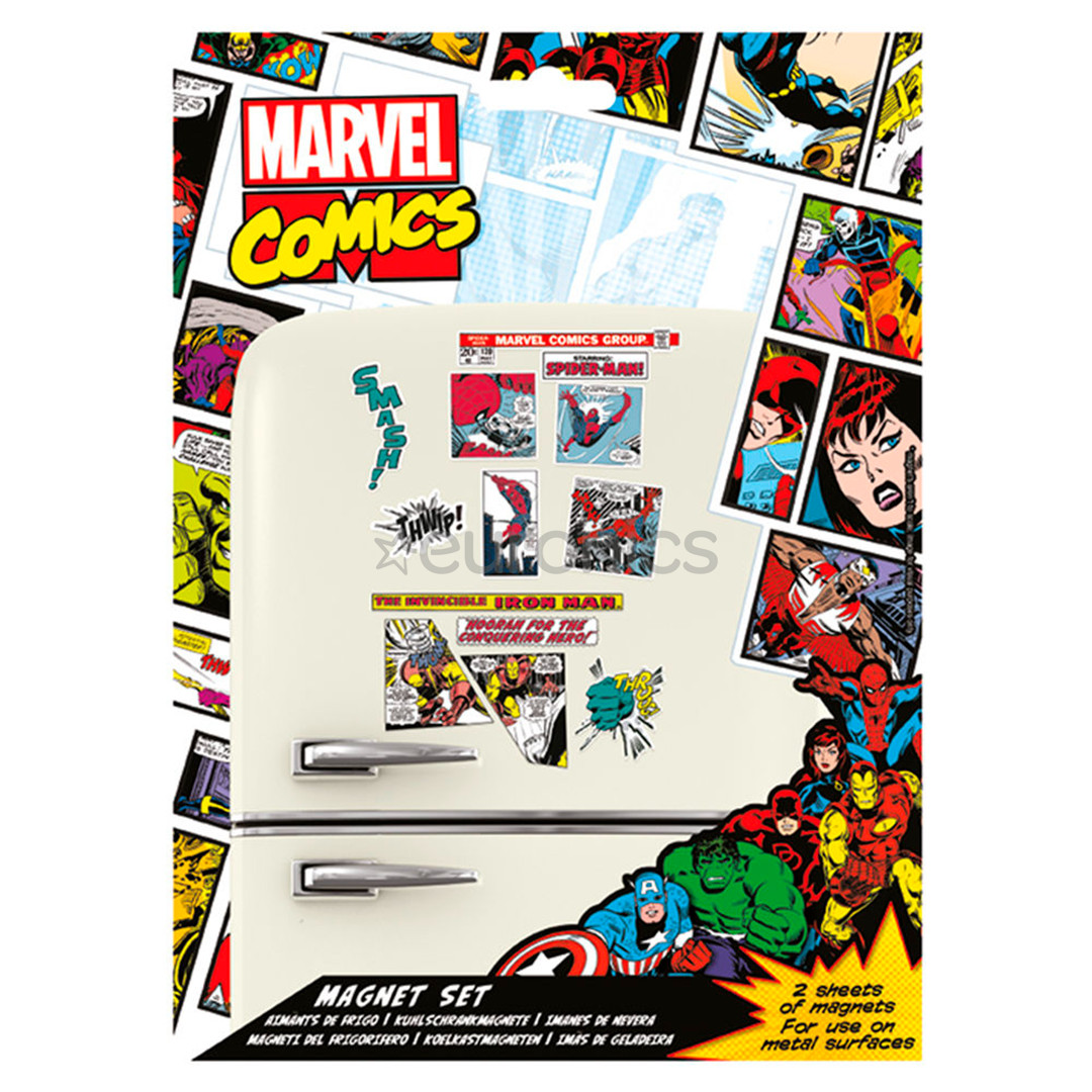 Magnet Set Marvel Comics - Ledusskapja magnēti