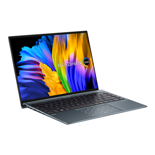 ASUS Zenbook 14X OLED, 14'', i5, 8 GB, 512 GB, W11H, pelēka - Portatīvais dators