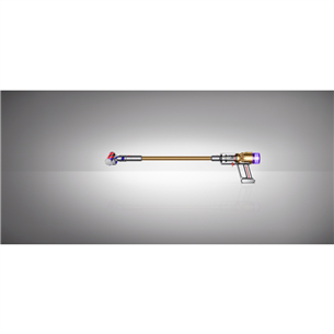Dyson Micro, zelta - Bezvadu putekļu sūcējs