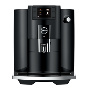 JURA E6 Piano Black (EC), melna - Kafijas automāts