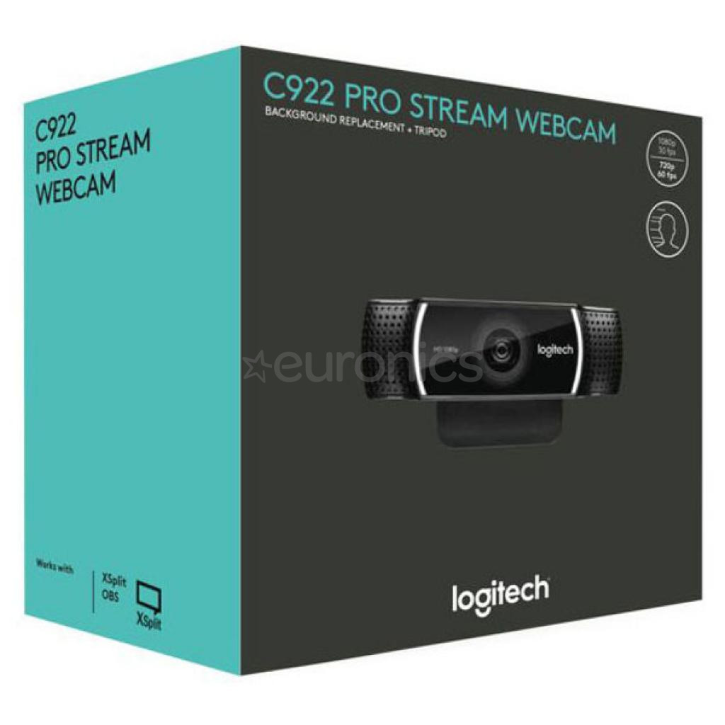 Vebkamera C922, Logitech